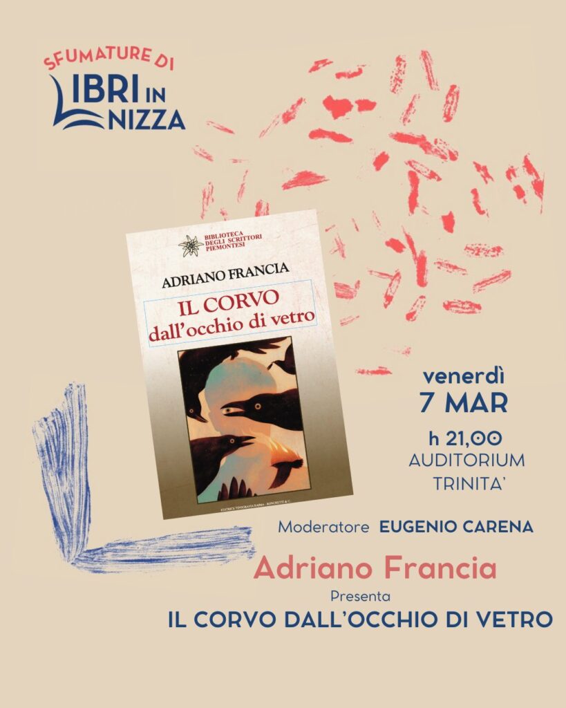 Adriano Francia presenta Il corvo dall'occhio di vetro